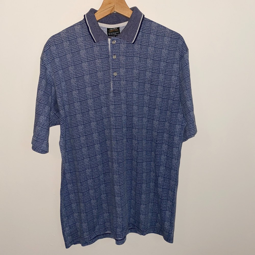 Chip Beck Collection Polo Shirt Blue size M